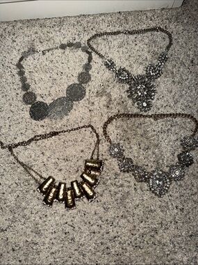 Bundle statement necklaces